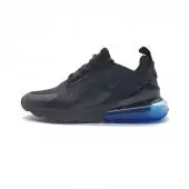 nike air max 270 homem trainers soldes black blue